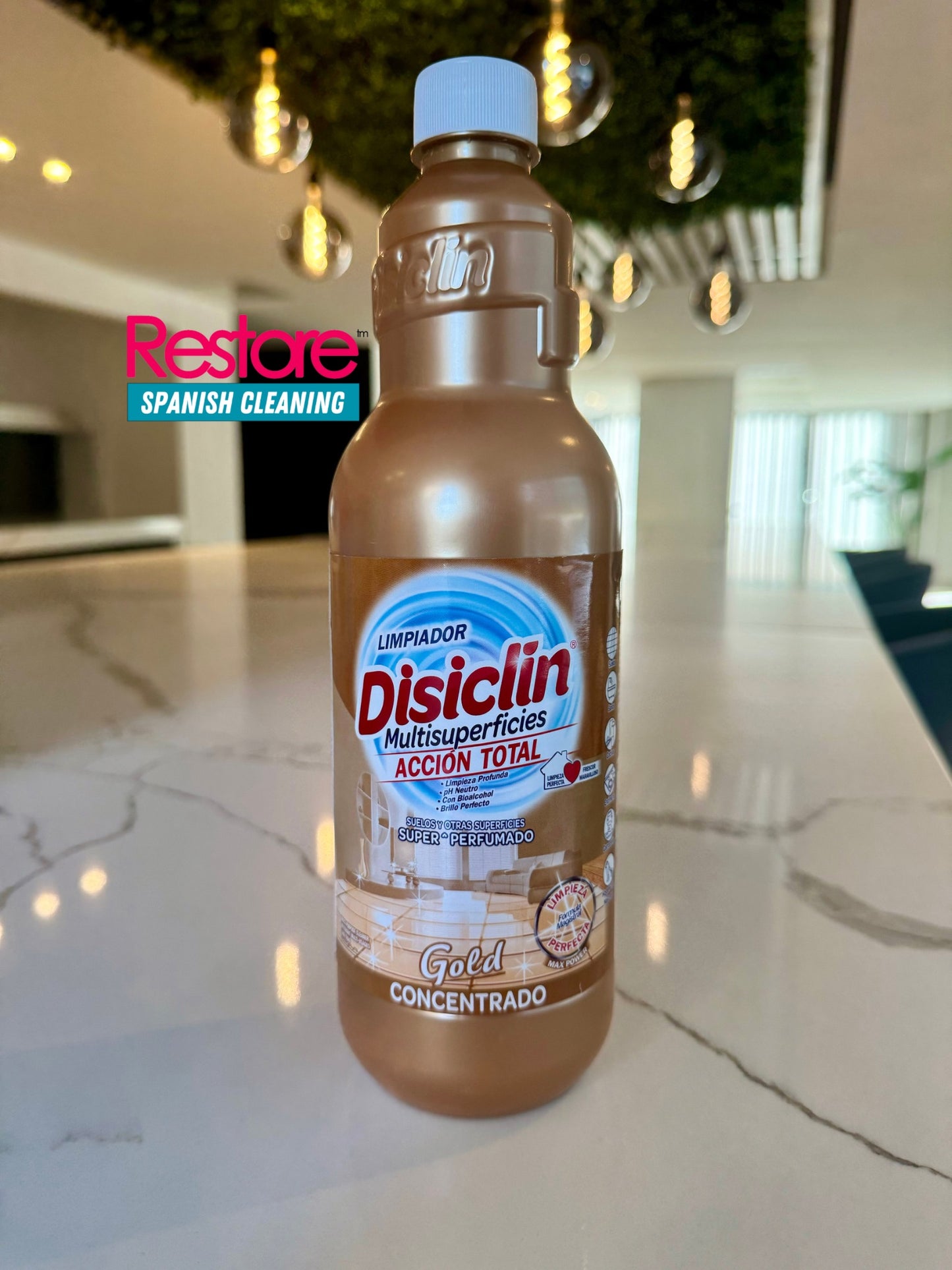 Disiclin Gold Spanish cleaning company multisurface