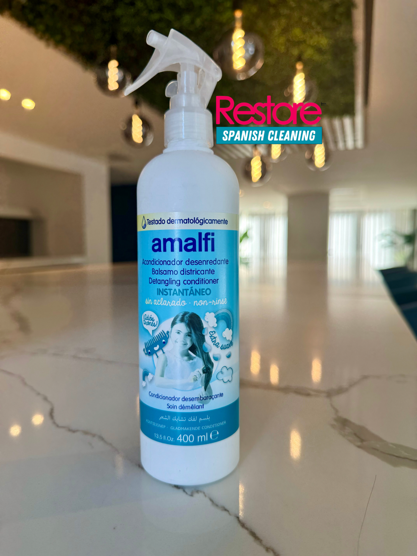 Amalfi Children's Instant Detangling Spray Perfumed 400ml