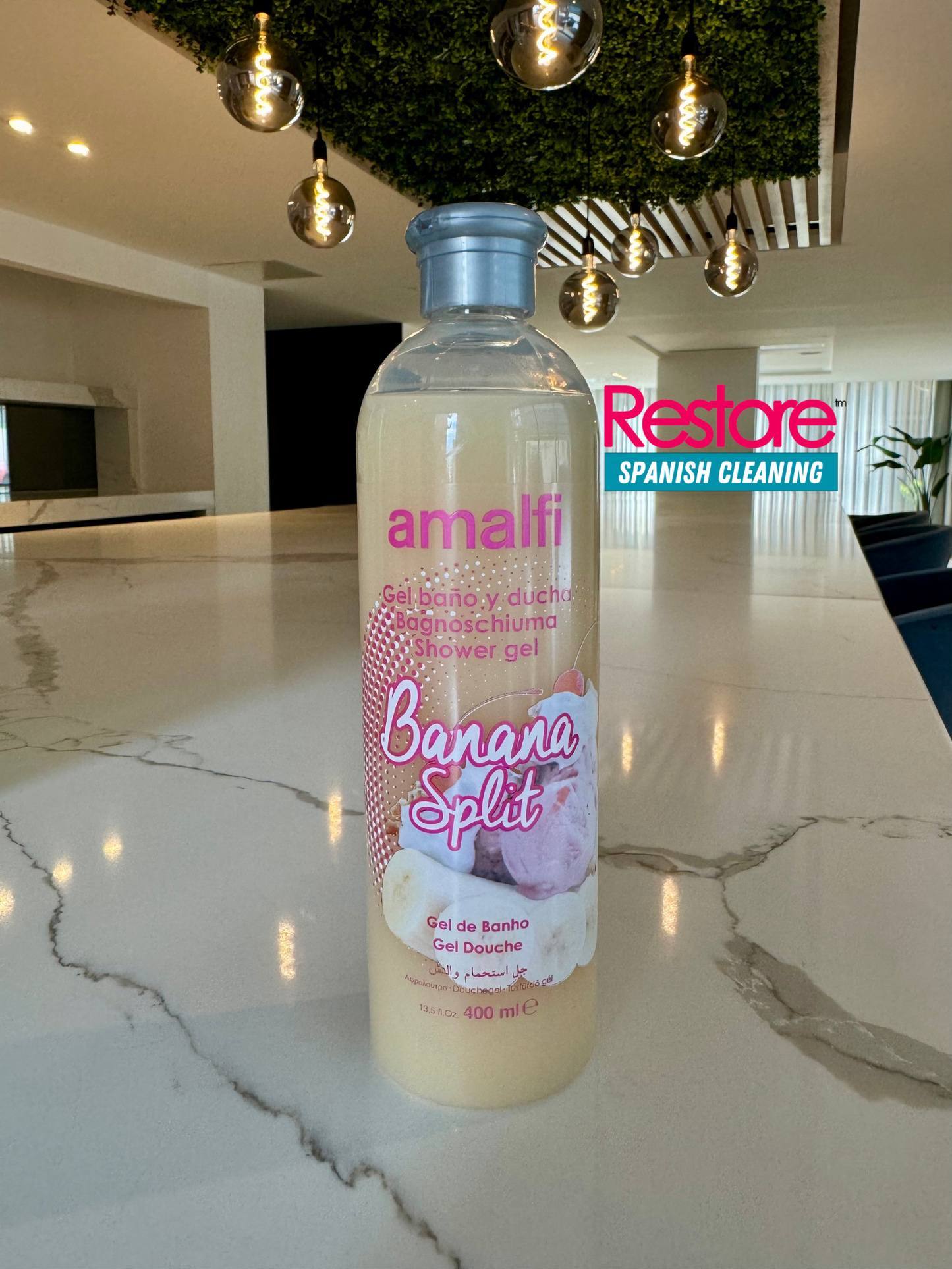 Amalfi Banana Split Bath And Shower Gel 400ml